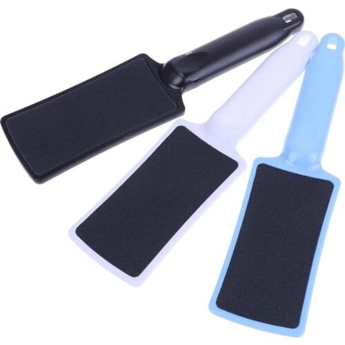 1PCS Luxury Stainless Steel Foot Scrub Manicure Nail Tools Heel File Foot Grater Rasp For The Feet Pedicure Remover Random