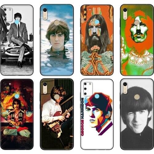 Black tpu Case For Huawei Honor 8a Prime 8s 9Lite honor 9A 9C 9X Premium 9x Pro 9S Case Cover George Harrison my favorite Beatle