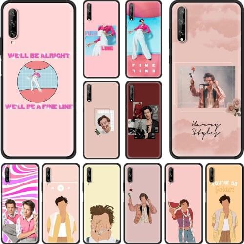H-Harry Styles Phone Case Cover Bag For Huawei P30 Pro P40 Lite E P Smart Z Y6 Y7 2019 Silicone Shockproof Shell Fundas Coque