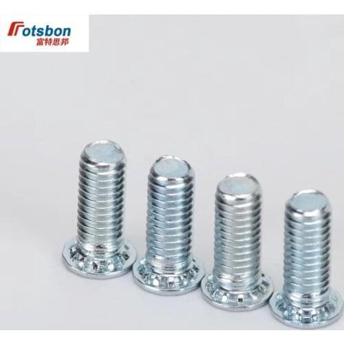 FH-032-8 Round Head Studs Self-clinching Blind Rivet Protruding Stud Clinch Pin Screw Platen Screws Sheet Metal Vis PEM Standard