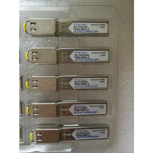FINISAR FCMJ-8521-3 ACTIVE COPPER SFP Sing-mode Module