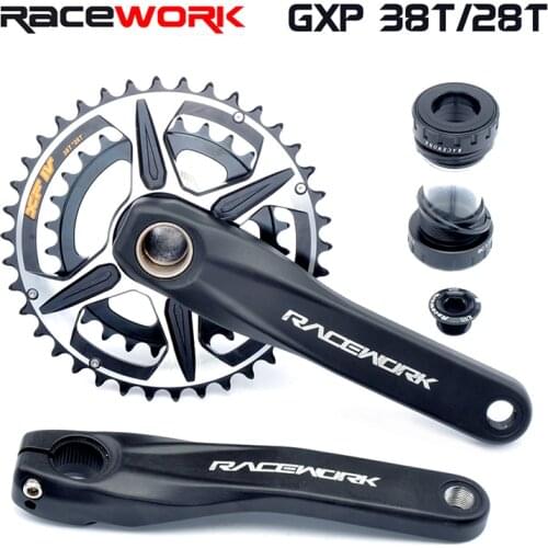 GXP Mountain bike Curve bicycle Chain wheel 38T/28T di Alluminio alloy CNC machining 20/21 speed