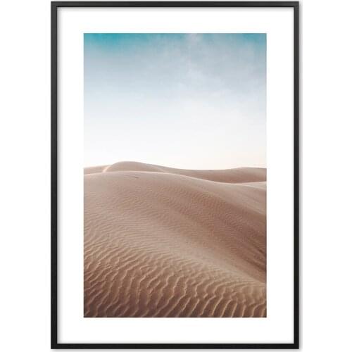 Nordic Modern Desert Landscape Photography Nordic Wall Art Paper Painting Landscape Wall Pictures For Living Room Decor