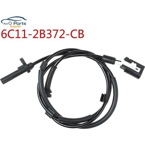 New 6C11-2B372-CB Rear Left ABS Wheel Speed Sensor For Ford Transit 6C112B372CB 6C112B372CD 1385800 6C112b372CC 1785284