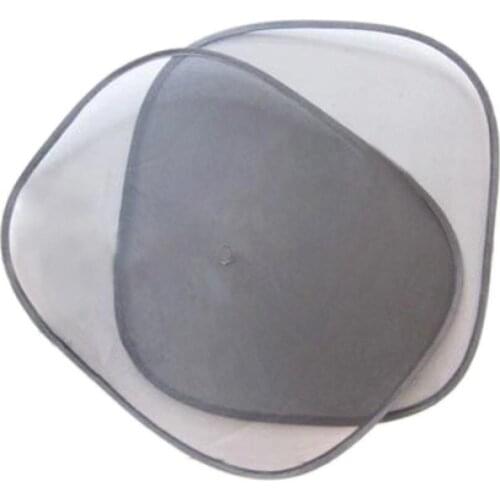 Durable 1 Pair Black Mesh Car Side Rear Window Sun Shade Cover Visor Shield Screen Car Accessories Supplies Products