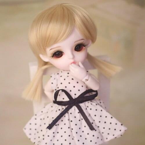 New Arrival 1/8 BJD Doll BJD/SD Cute Lovely Lina Baby Miu Resin Joint Doll With Eyes For Baby Girl Birthday Gift Full Set
