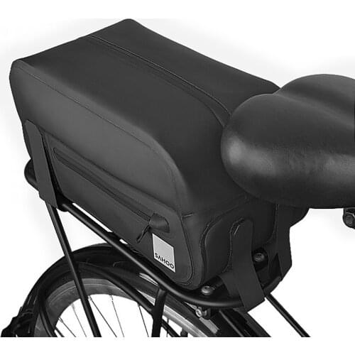 Bicycle 7L Carrier Bag Bike Rack Pannier Trunk Basket Back Seat Shelf Pouch Cycling Luggage Shoulder Handbag Bike Rear Bag