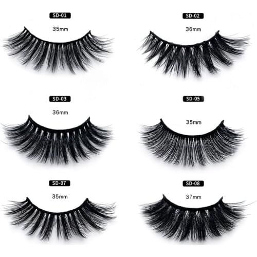 Wholesale 3D Eyelashes Mink Lashes Handmade Makeup Full Strip Lashes Cruelty Free Lash Luxury Mink Eyelashes Private Label