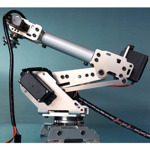 6 DOF CNC aluminum robotic arm frame ABB industrial robot model 6-asix robot arm MG996R MG90S