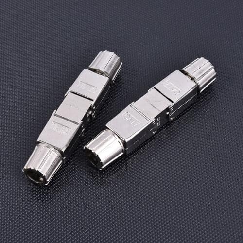 Cat6A Cat7 Cable Extender Junction Adapter Connection Box RJ45 Lan Cable Extension Connector Full Shielded Toolless
