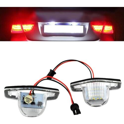 For Honda CRV 2008-2014 LED Number License Plate Lights room light for Honda Jazz Fit For Odyssey Stream Insight led lights