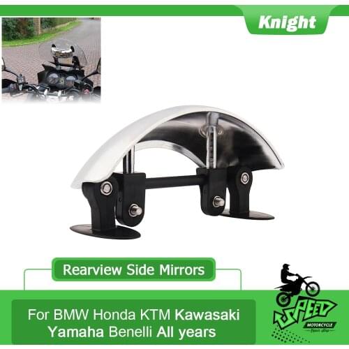 For BMW R1250GS R1200GS R1200RT K1600GT R1200RS G310GS Motorcycle 180 Degree Safety Rearview Mirror Give Full Rear View mirrors