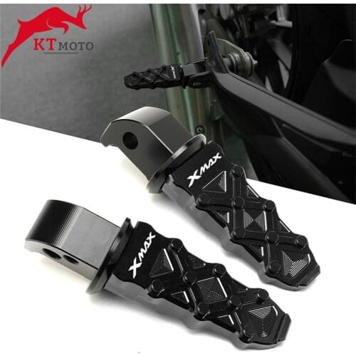 For YAMAHA XMAX300 XMAX 300 XMAX250 2017-2021 2020 Motorcycle Latest high quality Rear Foot Pegs Rests Passenger Footrests