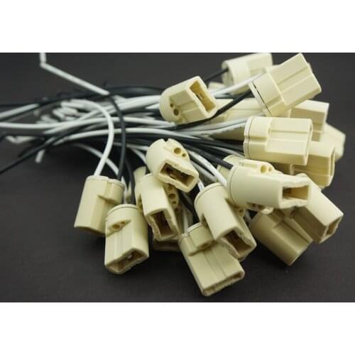 G9 Ceramic Bulbs Light Lamp Socket Base Holder Plug Adapter Wire Converter Free shipping