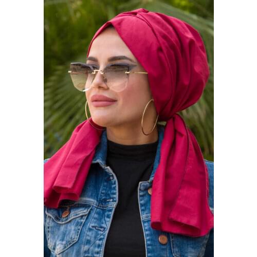 Head Scarf for Muslim Women Linen Turban Bonnet Cap Хиджа Inner Hijab Femme Musulman Arab Wrap Turbantes Islamic Clothing Turkey
