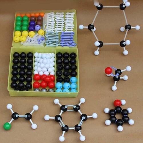 Chemistry Scientific Atom Molecular Structure Models Teach Aid Set Kit Toddler Early Education Cognition Toys Learning Aid Tools