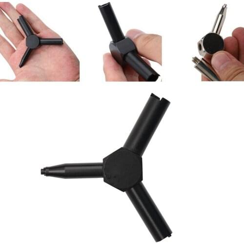 Stainless Steel Triangle Valve Key Removal Tool for KSC/WA/GAS Magazine Charging Disassemble of Pistol Rifle Hunting Accessories