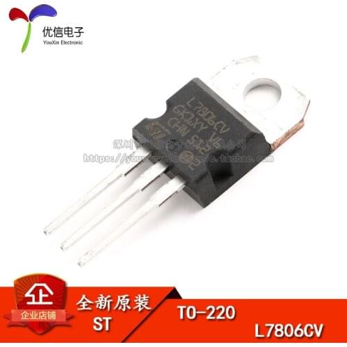 L7806CV genuine original chip regulator + 6.0V TO-220