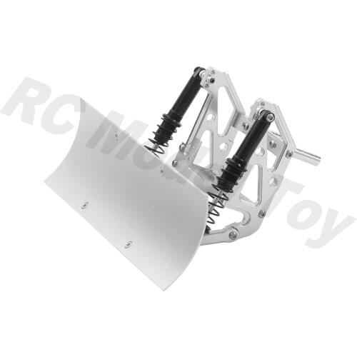 RC Car Blade Snow Plow Metal Snow Shovel for 1/10 RC Crawler Traxxas TRX4 TRX6 RGT 86100 Axial SCX10 90046 03007