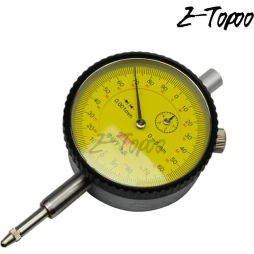 0-5mm Micron Dial Indicator Jewels Dial Gauge 5mm 0.001mm Micron Dial Gauge Thickness Measure Gauge