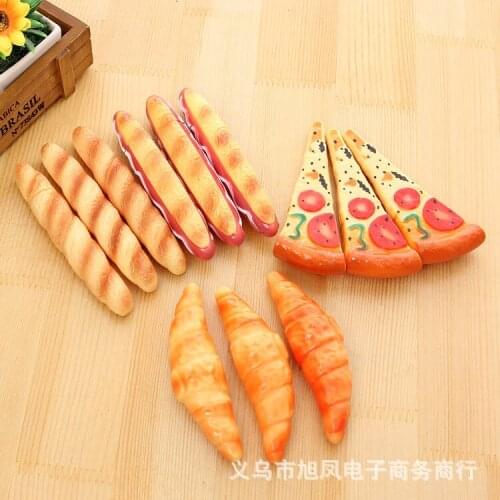 2018New Korea Creative Stationery Cute Pizza Hot Dogs Ballpoint Pen Office & School Supplies Ball Pen Business Pen Free Shipping
