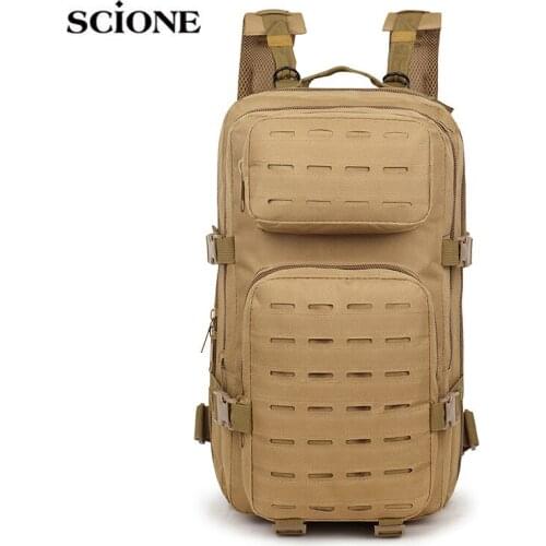 Outdoor Military Backpack Men Tactical Camouflage Large Hiking Hunting Army Camping Hiking Bag Rucksack Travel Mochila XA721WA