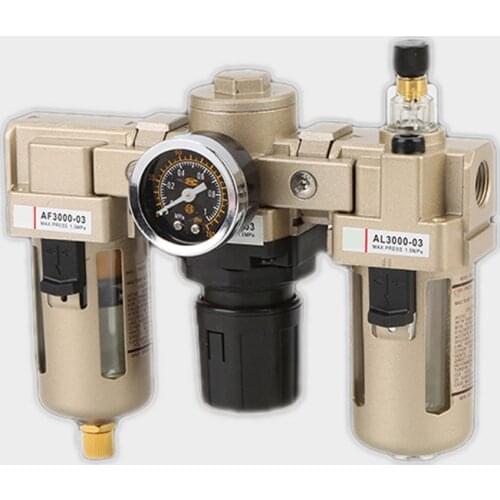 Pneumatic Air Filter Regulator Lubricator Combination Oil-water separator air source treatment air compressor