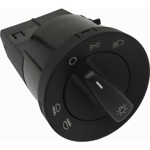 FaroeChi Headlight Control Switch Fog Light Knob for VW Bora Golf 4 1998-2005