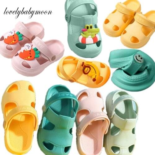 Summer New Baby Hole Shoes Children Nice Non -slip Soft Floor Old Boys Girl Beach Accessory Casual Swimming Sandals 1 -3 Years