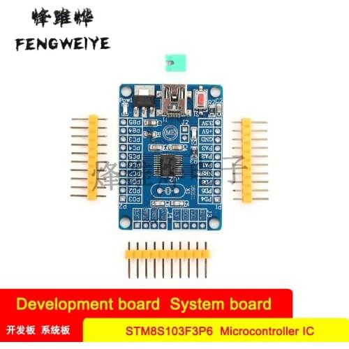 Panel STM8S Development Board System Board Small Core Board STM8S103F3P6 is better than STM8S003F3P6