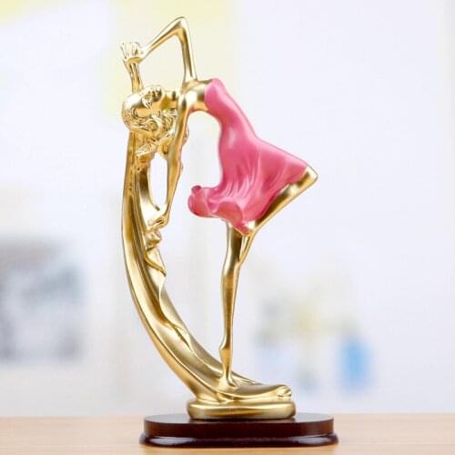 Home living room wine cabinet decorations small ornaments lovely characters Girl Crafts room furnishings in the bedroom