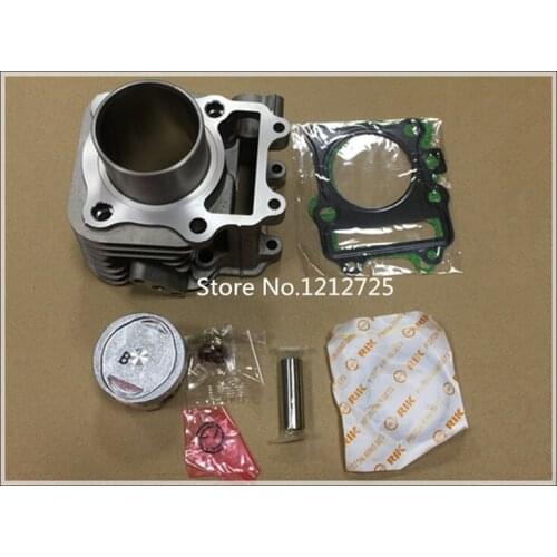 124cm3 20EB Scooter cylinder AN125 HS125T motorcycle Cylinder piston piston ring oil seal gasket AN 125 Piston 52mm pin 14mm