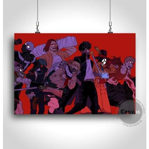 Canvas Anime My Hero Academia Pictures Home Manga Decoration Paintings Poster HD Prints Wall Art Modular Living Room