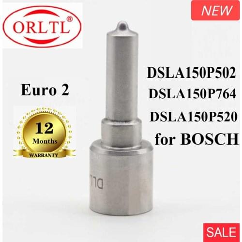 ORLTL Black Coated Needle Nozzle DSLA150P764 DSLA150P520 DSLA150P502 Common Rail Nozzle For Euro 2 injector