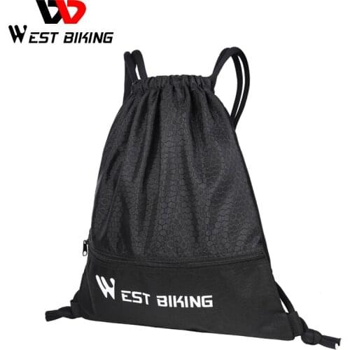 Portable Outdoor Bags Cycling Helmet Bag 15L Backpack Climbing Drawstring Bags Basketball Gym Sports Travel Hiking Accessories
