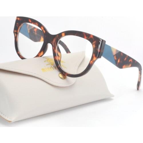 Sun Photochromic Progressive reading glasses fashion Square Leopard ladies reading glasses farsighted multi-focal reading NX