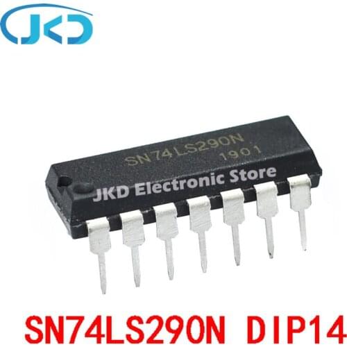 10pcs SN74LS290N 74LS290N 74LS290 DIP-14 New IC