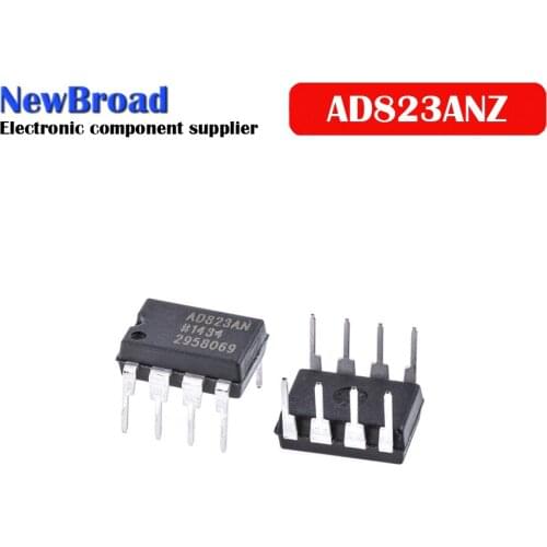 2PCS AD823ANZ DIP8 AD823 AD823AN DIP-8 DIP AD823A