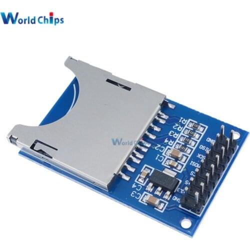 2PCS 3.3V 5V Reading and Writing Module SD Card Module Slot Socket Reader ARM MCU for arduino DIY Kit