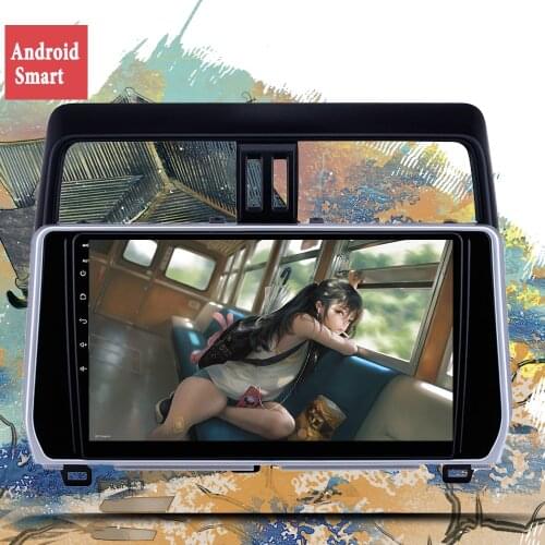 4G LTE 6+128GB Android 10.1 Fit TOYOTA PRADO 2018 2019 2020 Multimedia Stereo Car DVD Player Navigation GPS Radio Head Unit