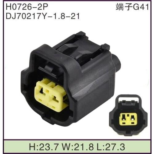 Free shipping 2 pin car water temperature sensor plug connector 178390-2 70217Y-1.8-21