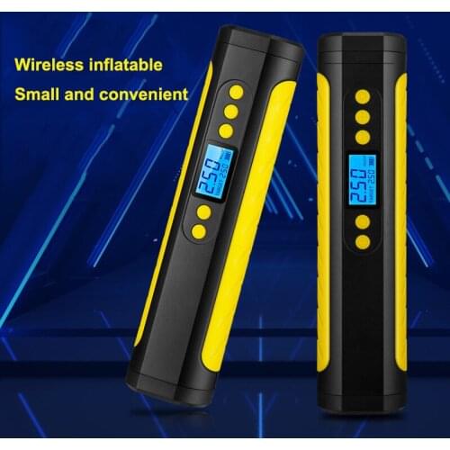 Wireless Digital Tire Inflator DC 12 Volt Car Portable Air Compressor Pump 150 PSI Car Air Compressor With LED for Car Bicycle