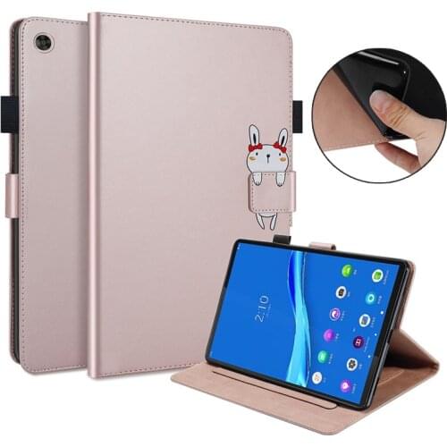 For Lenovo Tab M10 Plus Case tb x606f x606x Lovely Cartoon Magnetic Wallet Cover For Lenovo Tab M10 FHD Plus Tablet Case 10.3"