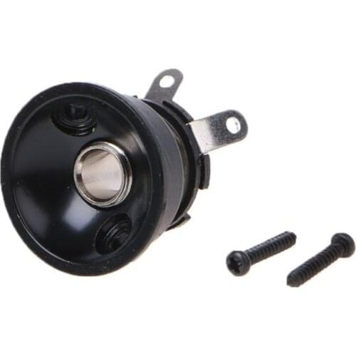 Electrosocket Jack Plate and Socket Assembly for telecaster Gear Electric Guitar
