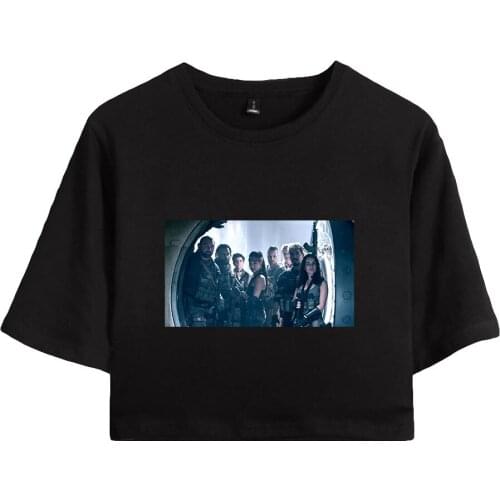 Army of the dead High Street Dance Summer T-shirt Letter Printing Loose Casual Harajuku Street Style Streetwear T-shirt