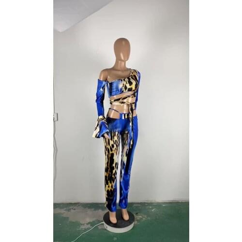 2021 Fashion Summer Bodycon Jumpsuits Flare Pants Girls' Winter Clothes One Piece Jumpsuits For Ladies