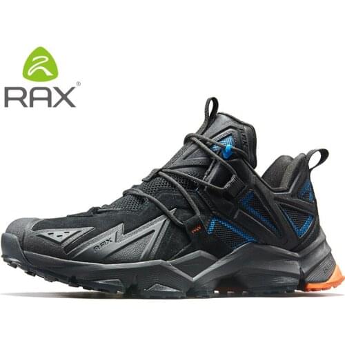 RAX Men Hiking Shoes winter Waterproof Outdoor Sneaker Men Leather Trekking Boots Tactical mountain boots Hunting Sneakers Women