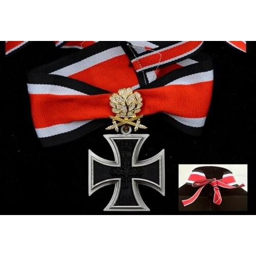 Germany 1870 Iron Cross 2nd Class The Franco-Prussian War 1870 Iron Cross EK2 Prussia Military Medal with Diamond oak leaf
