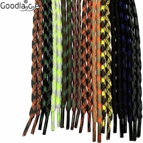 Non-slip Antiskid Round Shoelaces Shoe laces Shoestrings for Mountaineering Climbing Different Colors 120cm/47Inch