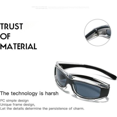 New Fashion Sunglasses Outdoor Full Frame Riding Glasses Double Frame Personalized Sunglasses Cycling Equipment